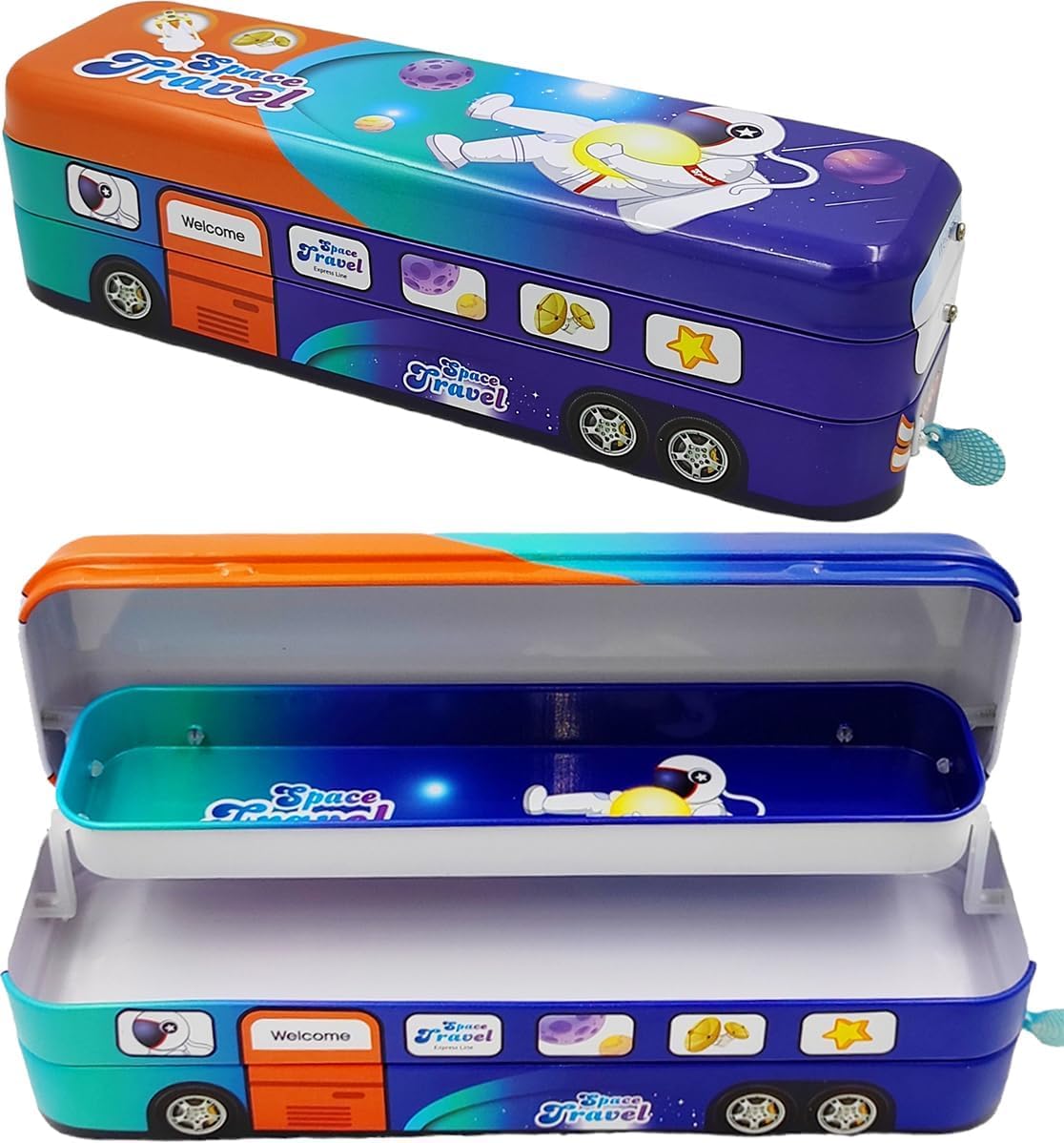 See full amazon price history chart for AARNAVKART Bus Pencil Box Bus Pencil Case for Kids, Boys, Girls, Stationery Organizer Case for Kids, Return Gift for Kids - Pack of 1 (Blue) AARNAVKART Bus Pencil Box Bus Pencil Case for Kids, Boys, Girls, Stationery Organizer Case for Kids, Return Gift for Kids - Pack of 1 (Blue) (B0CWH79JM6) Amazon Price History, Amazon Price Tracker