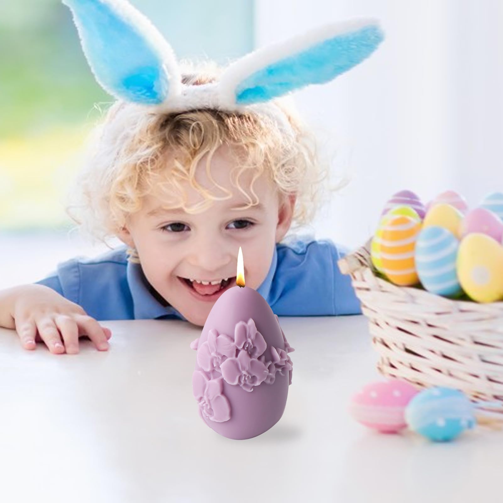 Lot De 2 Moules En Silicone En Forme De Lapin De Pâques - Moule En Silicone - Moule En Silicone - Moule En Silicone - Lapin De Pâques - Moule En Silicone