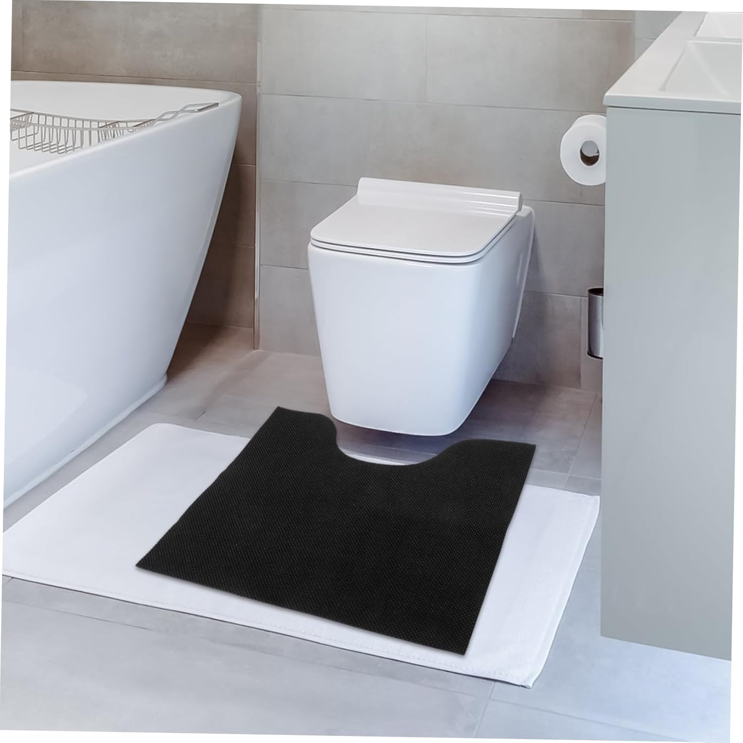 Mobestech Toilet Training Essentials 6pcs Nautical Rugs Pee Catcher for Floor Comfortable for Toddlers Non-Slip