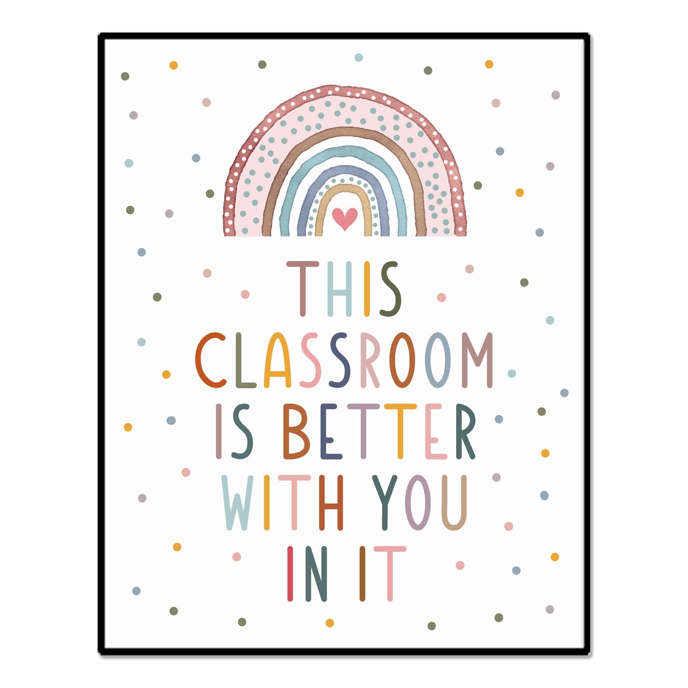Amazon.com: This Classroom Is Better With You In It, Boho Classroom ...