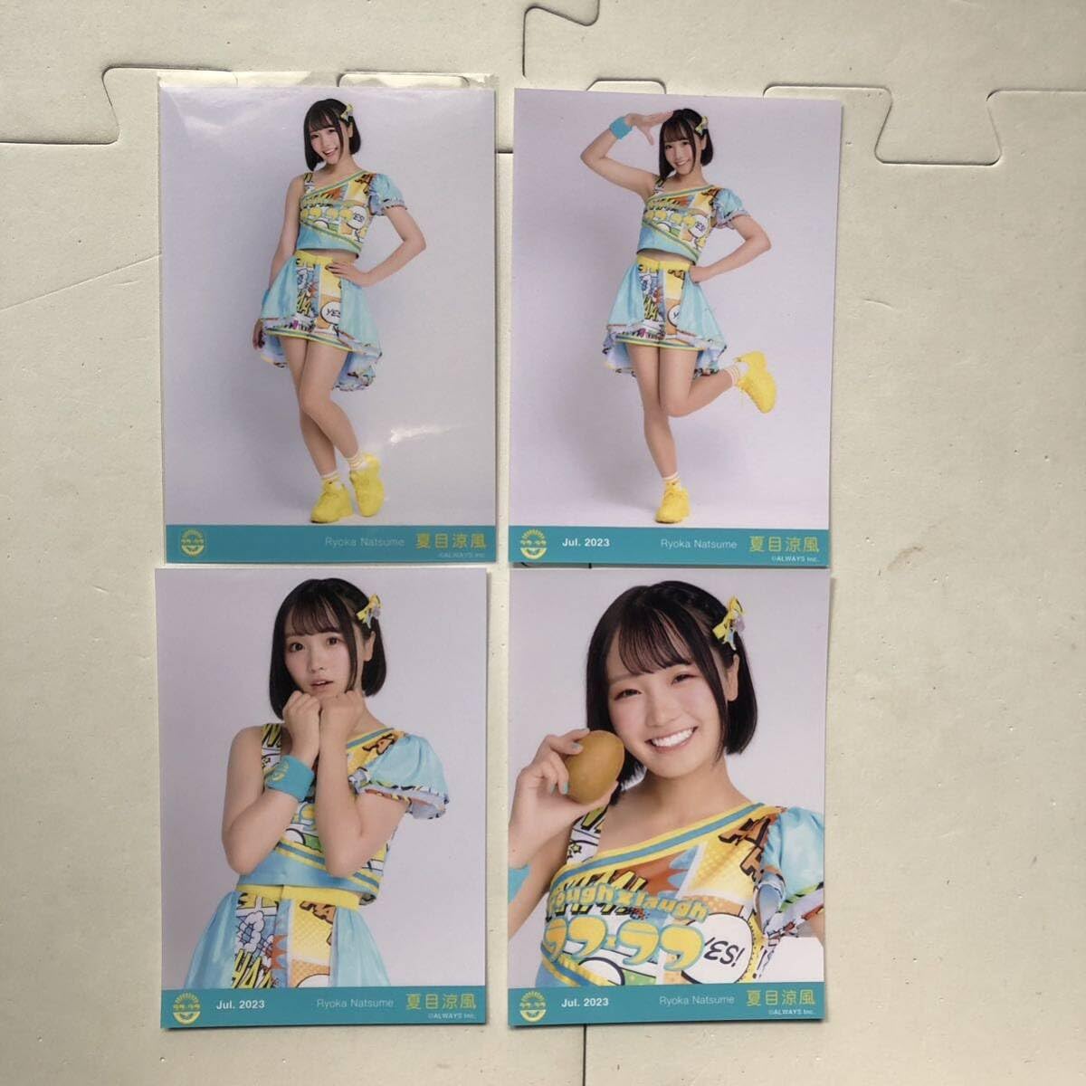 ラフラフ夏目涼風アクリルスタンド黒衣装100億点