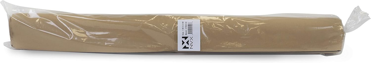 NVX 32 Square Feet Black Subwoofer Box/Trunk Liner Carpet with Adhesive Back