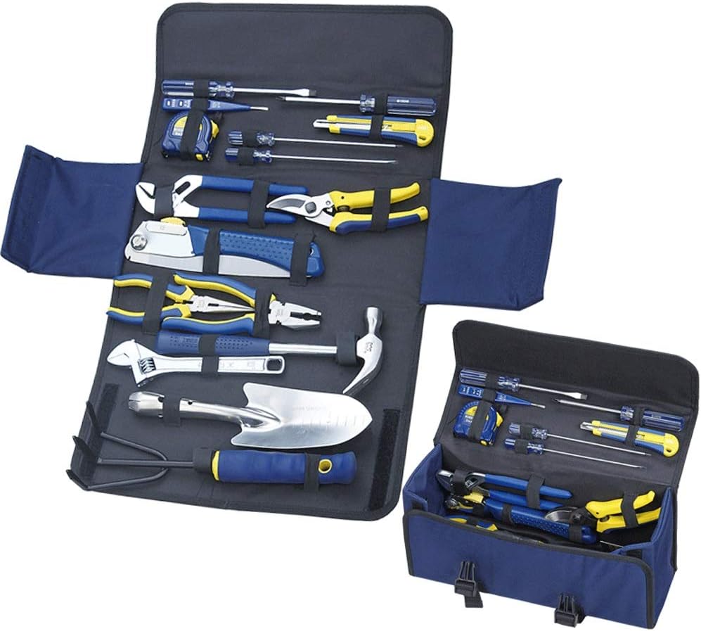 Luxury Combination Tool Oxford Bag Garden Tool Set Home Gardening Set Tool Durable Anti-Corrosion Multi-Tool Combination (Size : (355X125X160mm))
