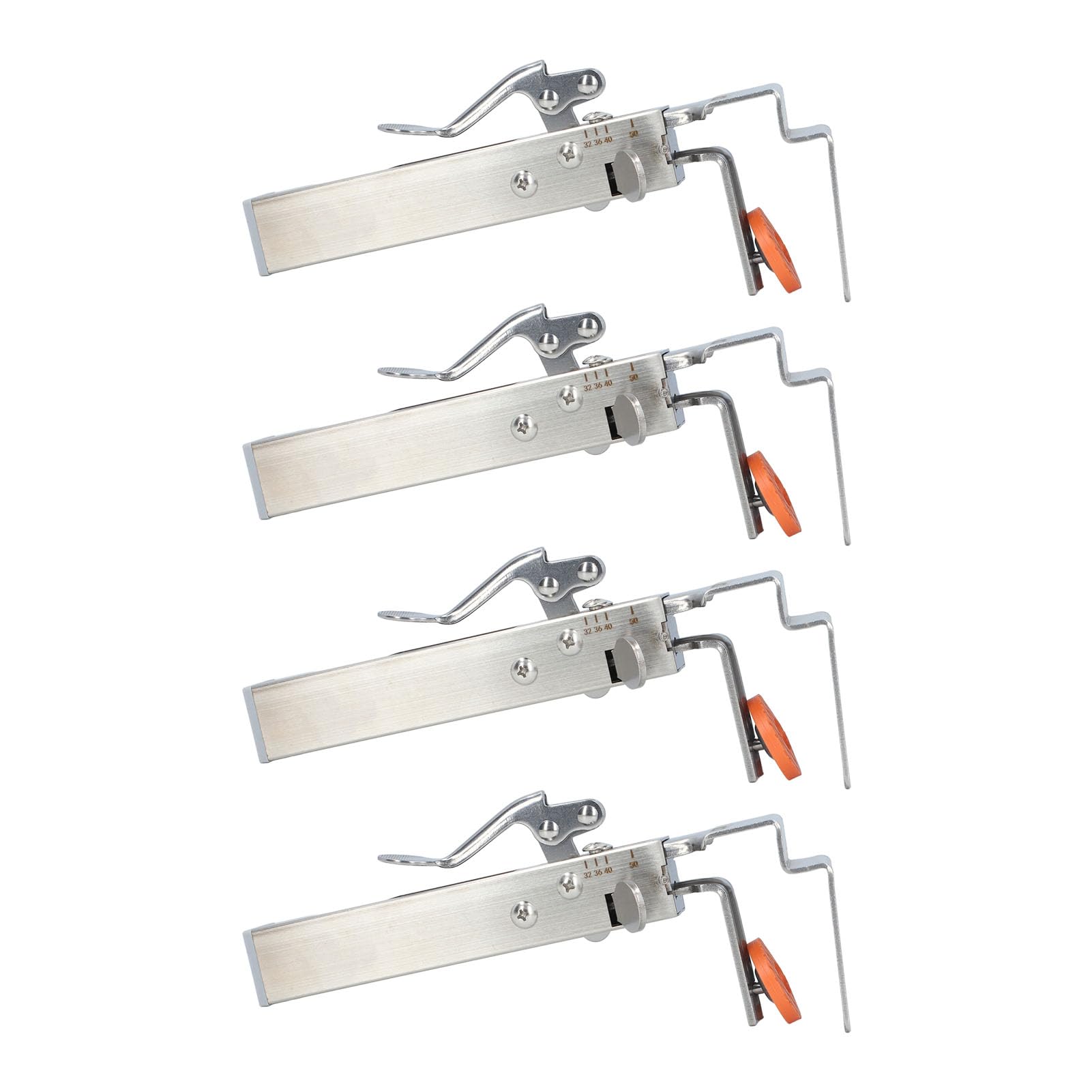 Stal Stopowa Regulowany Klips do Szuflady, Rozmiar 21-50 Mm (4 PCS Set)