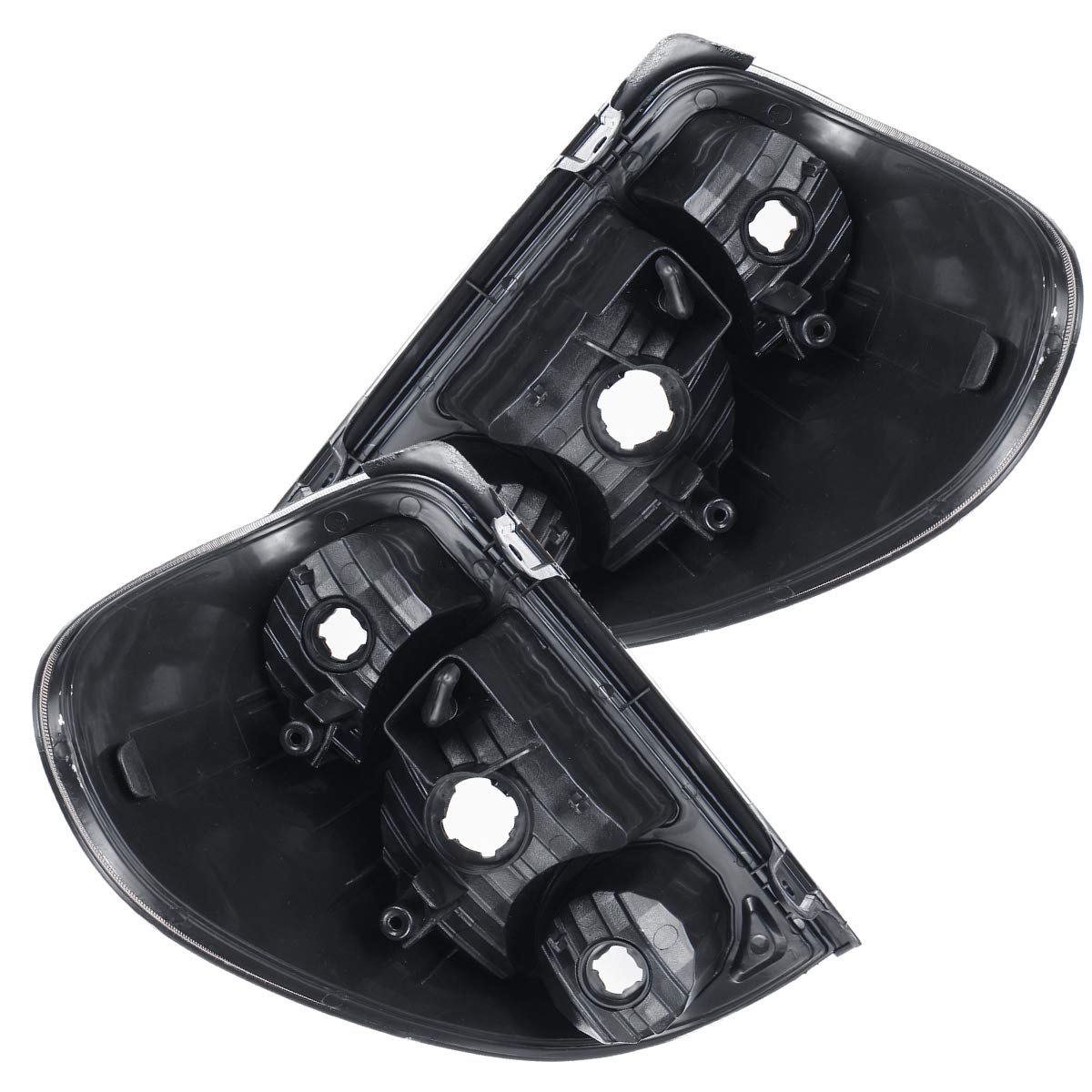YONGYAO Luce Posteriore Freno Posteriore Sinistra/Destra Auto con Cablaggio Fumo Nero per Mitsubishi L200 2005-2016 - Sinistra