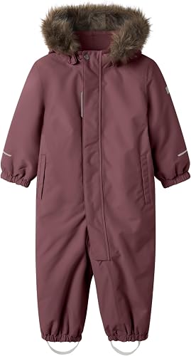 NAME IT Nmnsnow10 Suit Solid Fo Noos Unisex Niños, marrón, 80