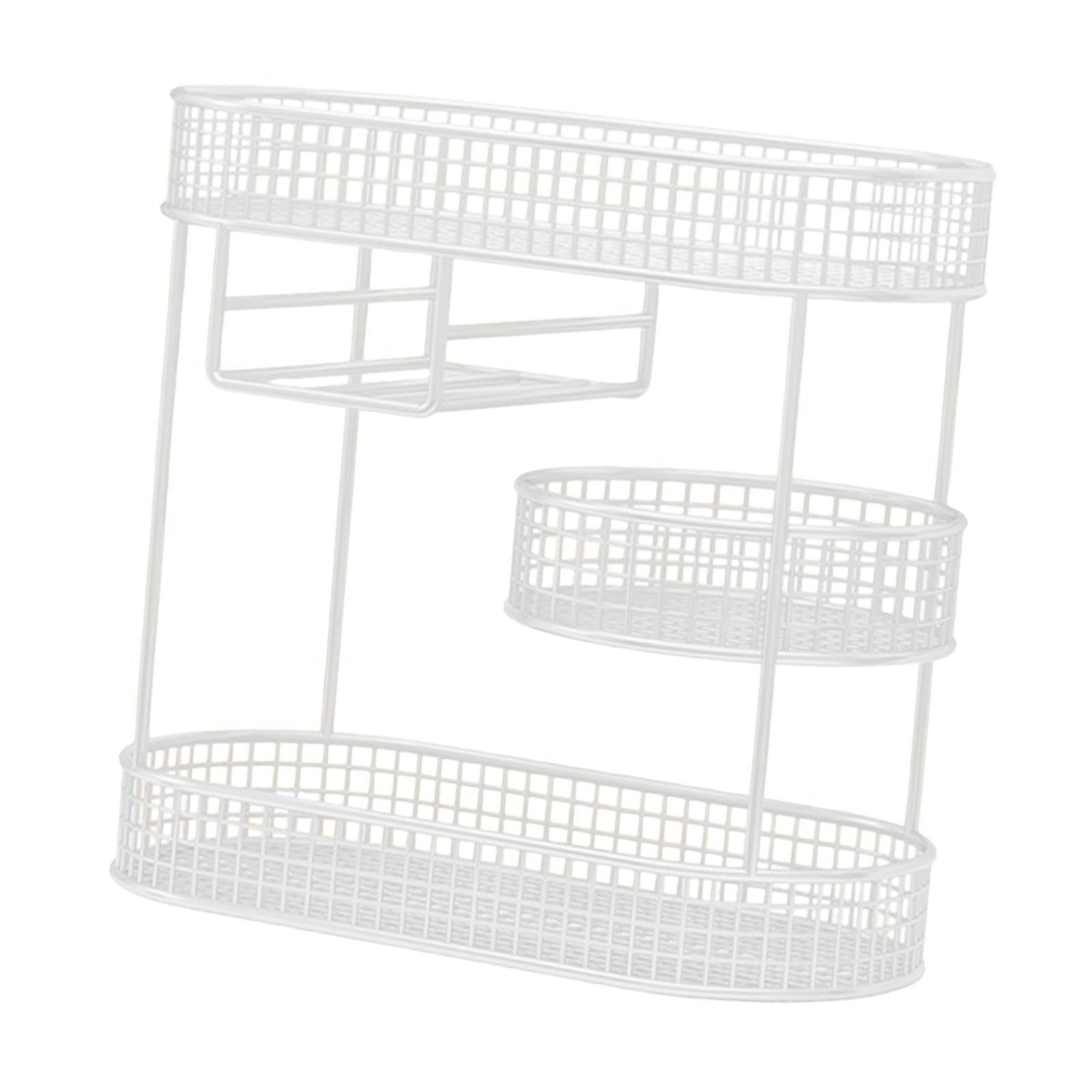 Zanthicia Unique 3 Layer Fruit Basket Countertop Vegetable Bowl Adds