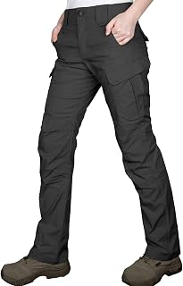 HARD LAND Women’s Mechanical Stretch Tactical Cargo Pants Waterproof Ripstop EMS BDU Pant Lightweight Hiking