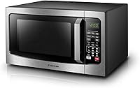 Vista 2 de Toshiba AC25CEW-SS - Horno tostador digital + horno microondas Toshiba EM131A5C-SS con sensor inteligente