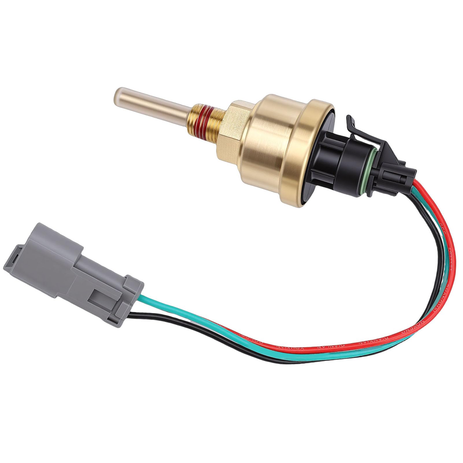 Sensor de Temperatura del Agua de Excavadora, Reemplazo del Sensor de Nivel de Refrigerante 239-9957, de Temperatura con Diseño Compatible, Ideal para Piezas de Motor C10, C12, C15