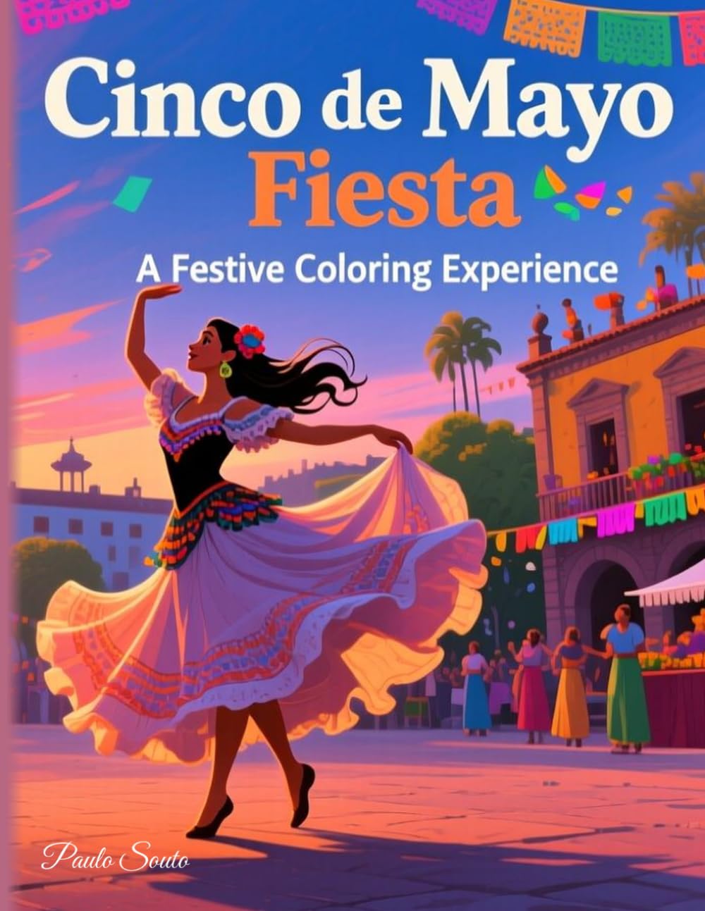 Vibrant Fiesta: Celebrate with 40 Unique Pages of Fiesta Fun | Great Gift for Holidays, Parties, and Relaxation