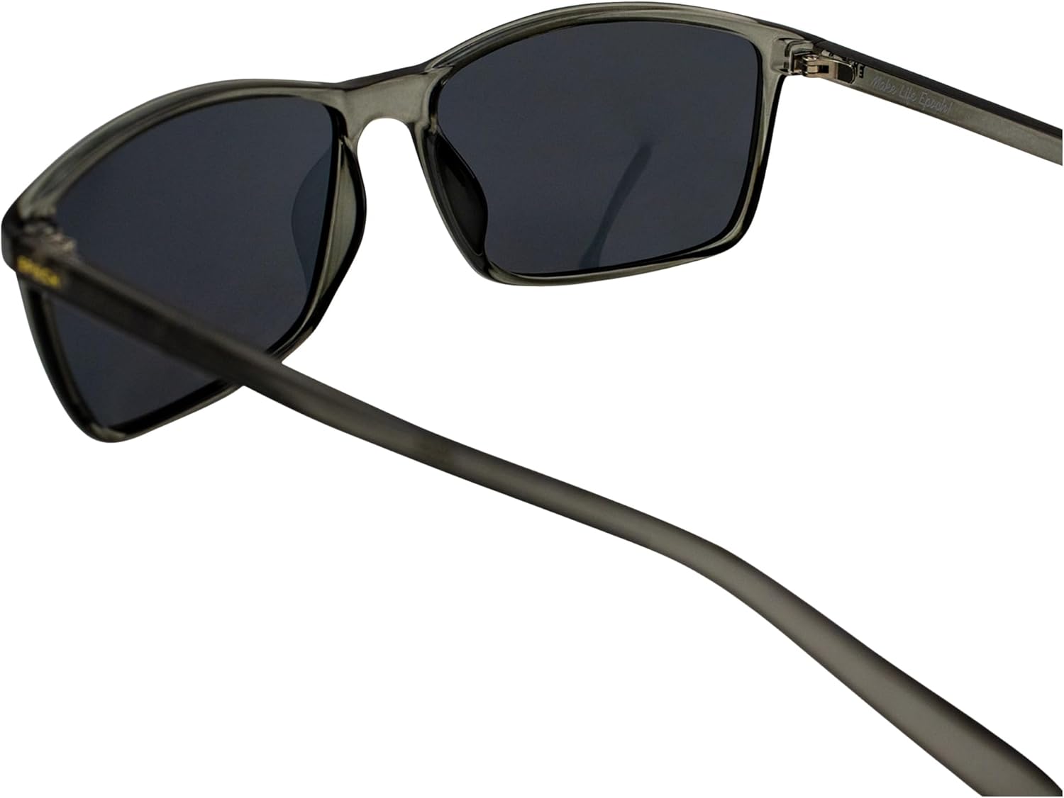 Epoch Eyewear Murphy Sports Polarized Sunglasses Motorcycle Riding Glasses Gray Frame w/Champagne Mirror Lens - Image 5