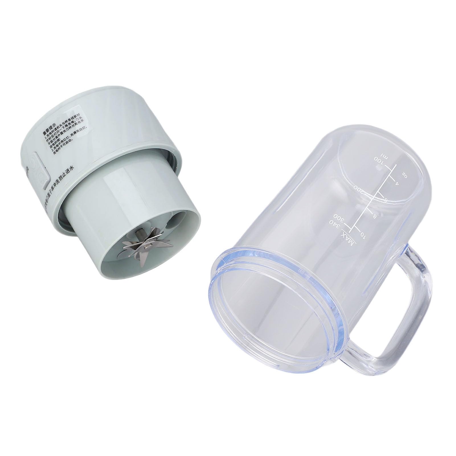 Portable Juicing Cup with 10 S for S Sauces Protein Powder Rechargeable uit Mixer Multifunctional Blender R Cup for Travel (#1)