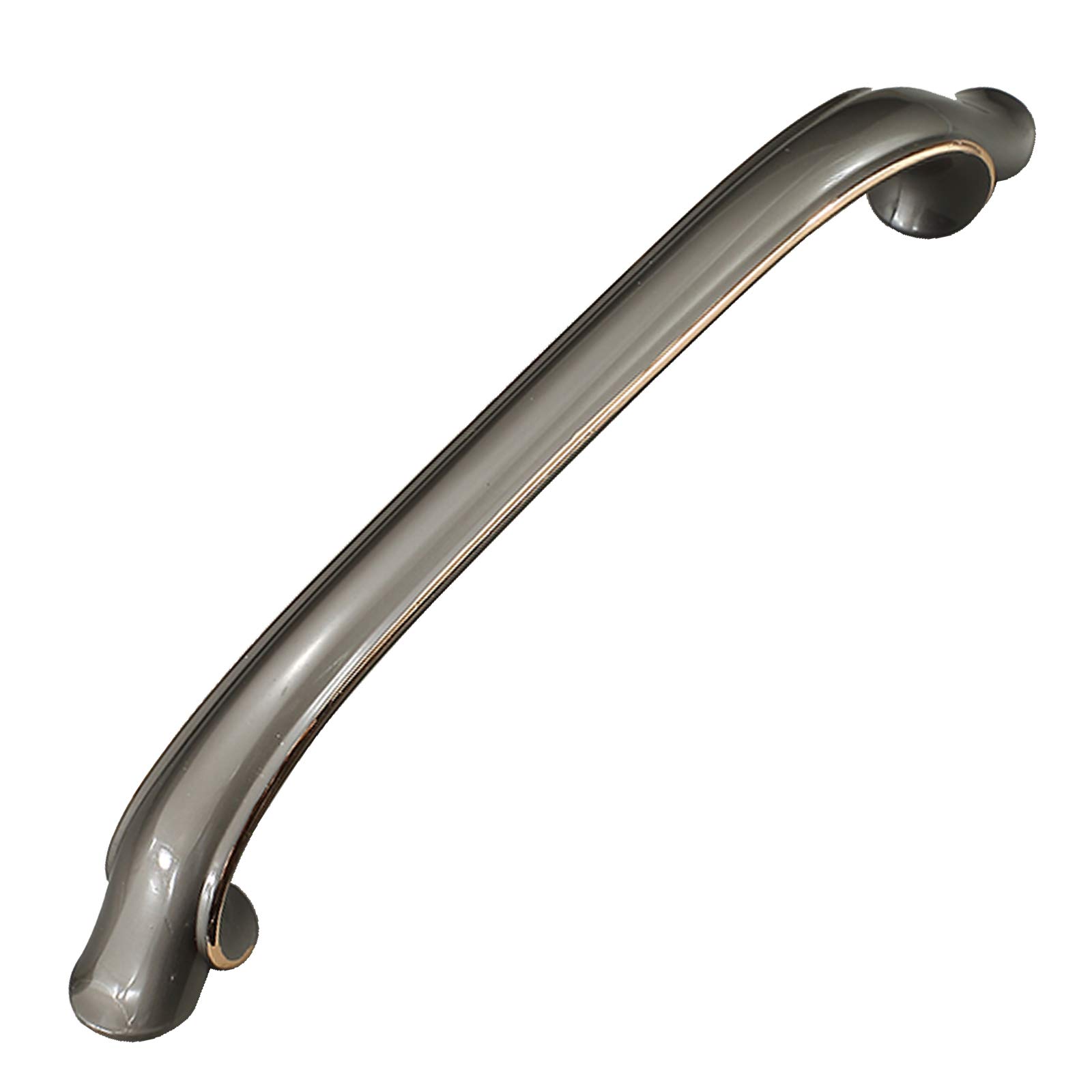 Wushadehans Grey Antique Cabinet Drawer Handles Gray Zinc Alloy Kitchen Cabinet Pull Furniture Handles Cupboard Drawer Door Wardrobe(Hole Distance:128mm)