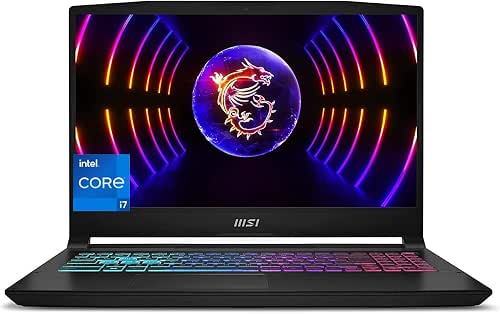 MSI Katana 15 Gaming Laptop, 15.6" FHD IPS 144Hz, 13th