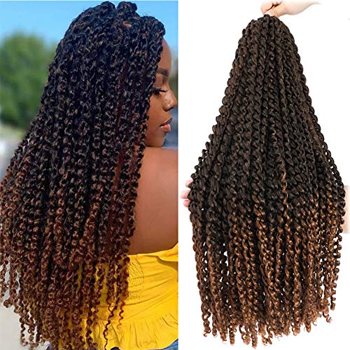 Passion twist hair 24 inch Water Wave Crochet Braiding Synthetic Hair Extensions (24 inch 1pack, T30)
