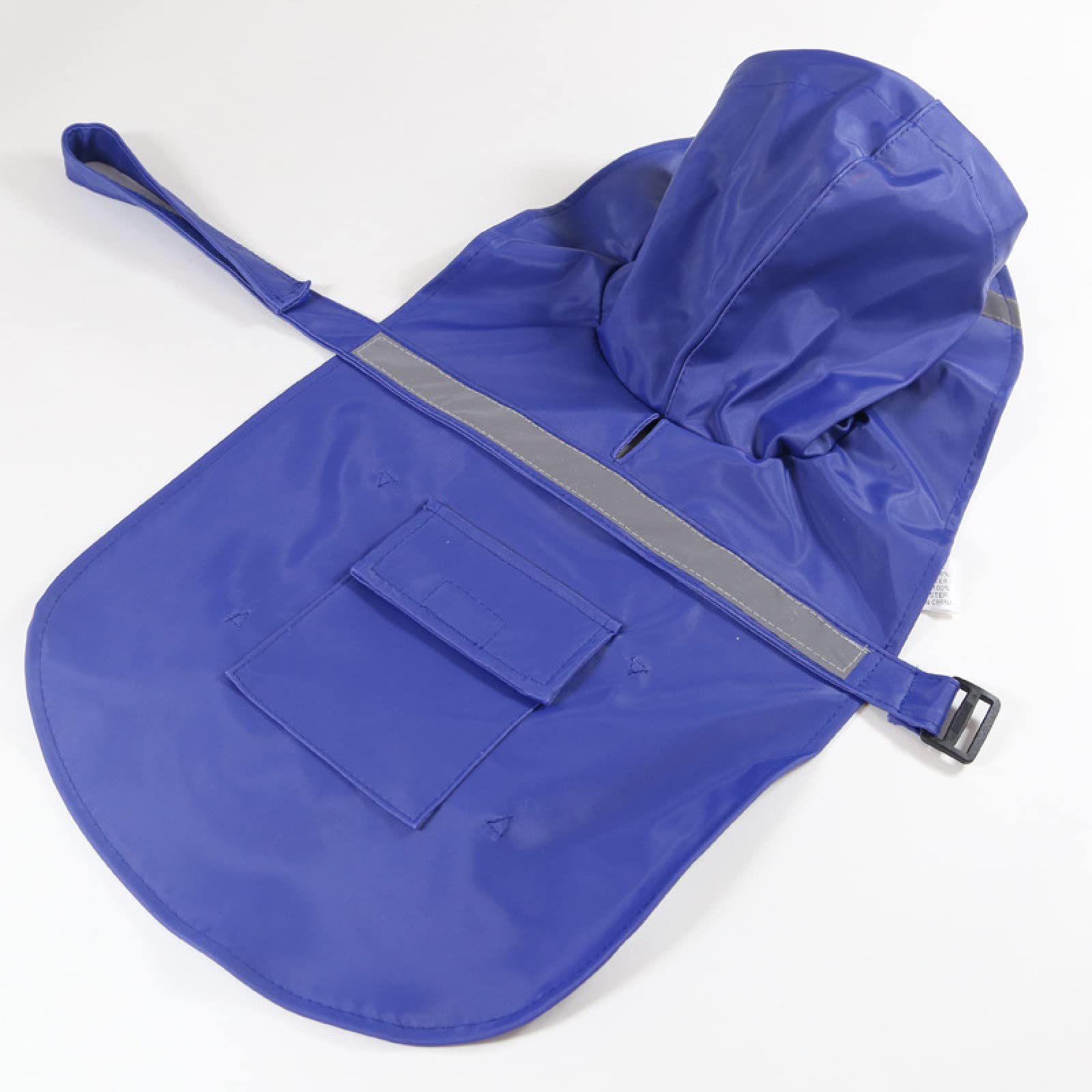 Grand Imperméable pour Animaux De Compagnie Ceinture Réfléchissante Chien Imperméable en Plein Air Veste Imperméable pour Animaux De Compagnie XS-XXXL Mode Doux Respirant Chien Imperméable,Bleu,X