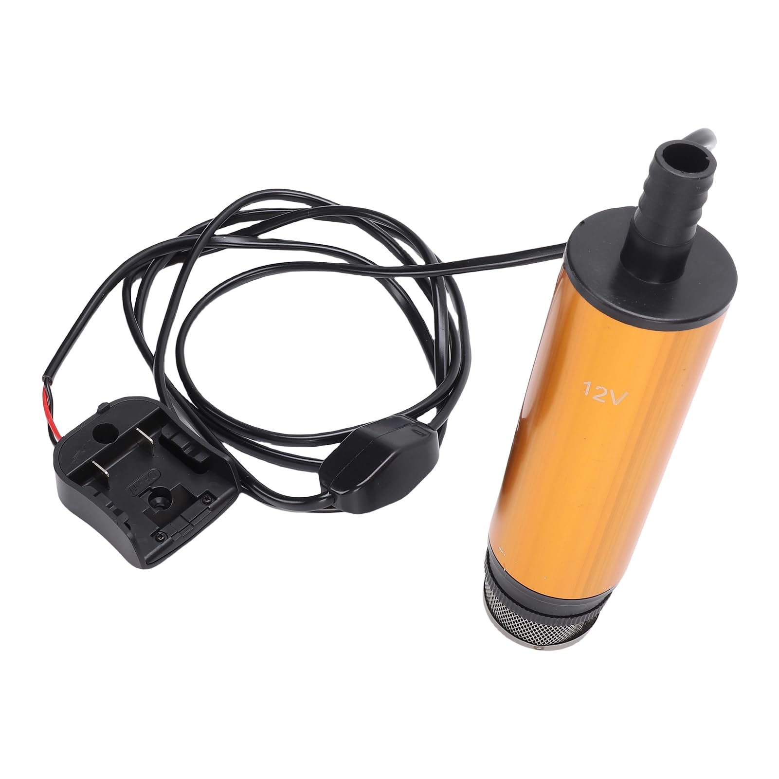 SUNGOOYUE Potente Bomba de Batería Sumergible de 120 W, Bomba de Agua Autocebante Rápida con Velocidad de Motor de 4500 RPM, Incluye 1 Manguera de Agua, Adecuada para Drenar Barriles de Lluvia,