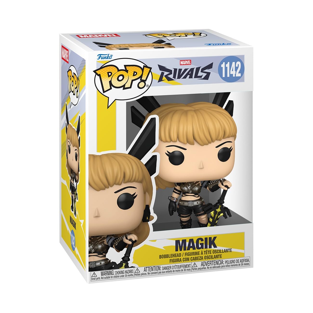 Funko Pop! Games: Marvel Rivals, Magik, Collectable Vinyl Figure, Gift Idea, Official Merchandise, Toys for Kids & Adults