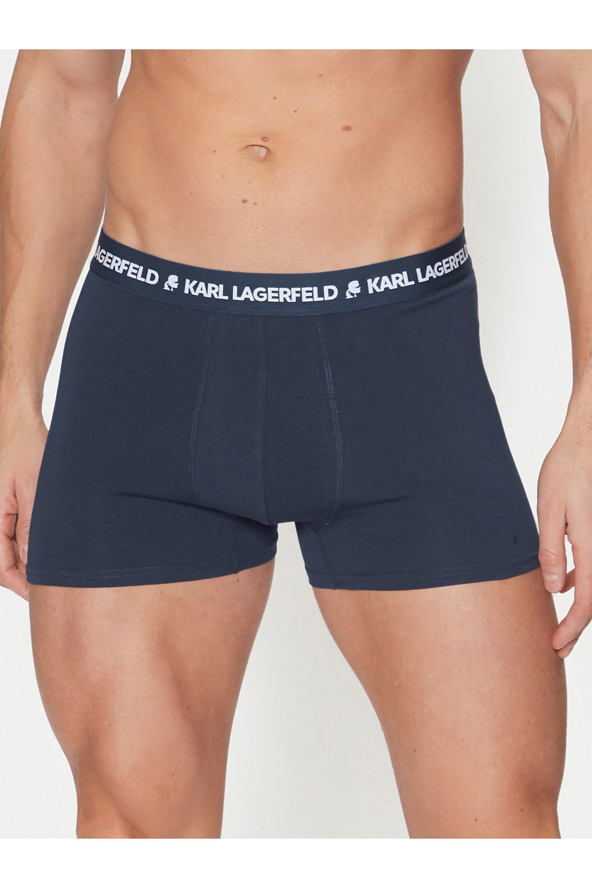 Karl Lagerfeld B.V Logo Trunk Set (3 sztuki), grantowy, XL