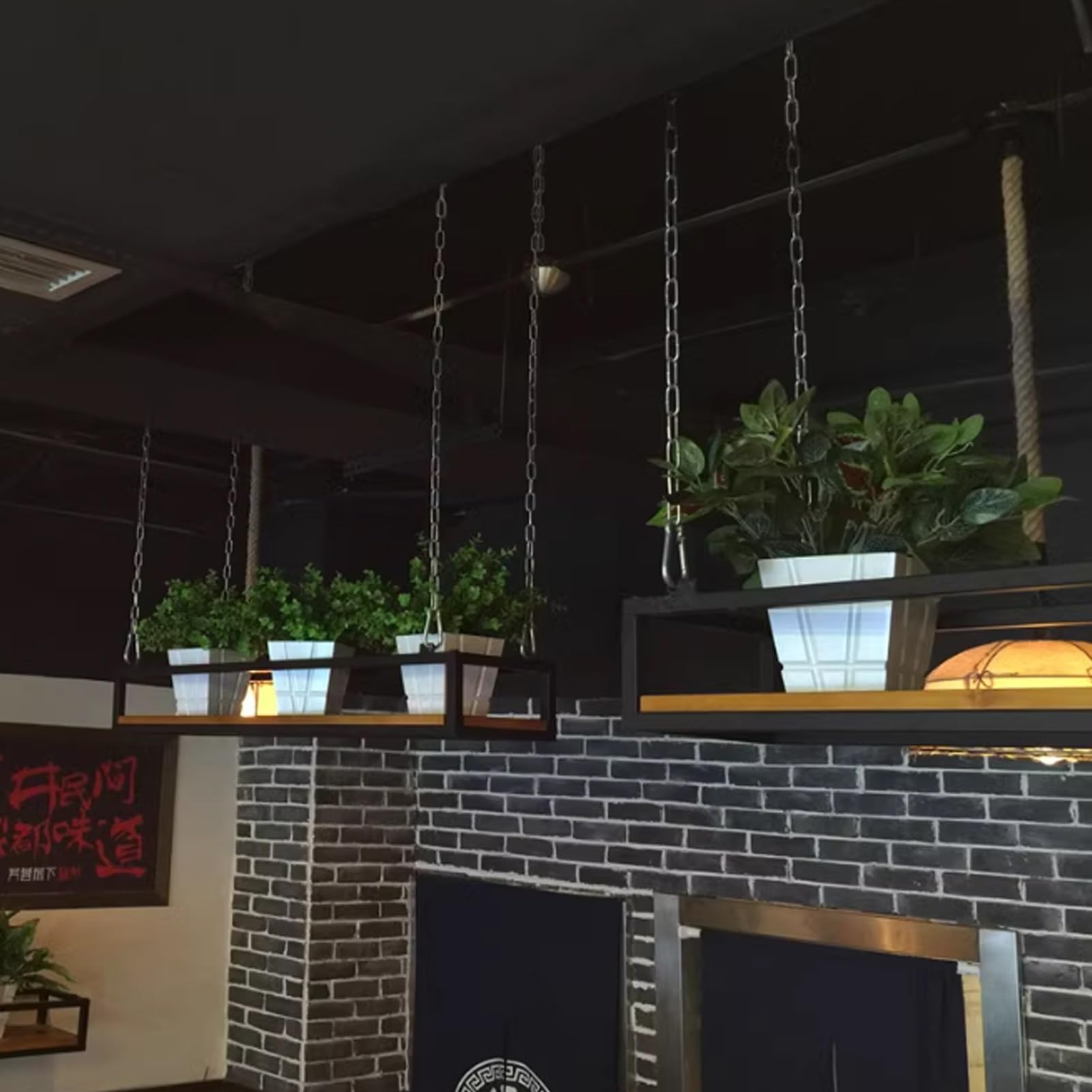 Étagères flottantes en bois et support de rangement cuisine