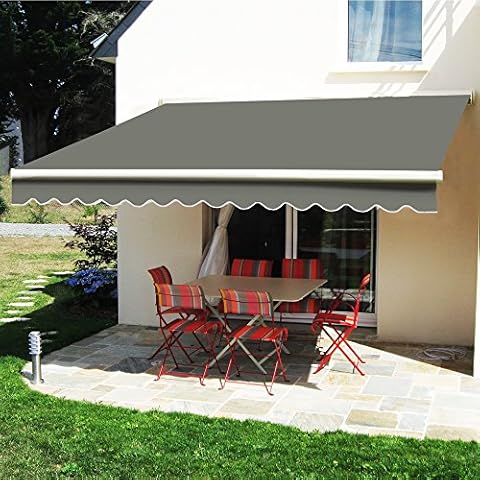 Greenbay Retractable Garden Awning Canopy Cover