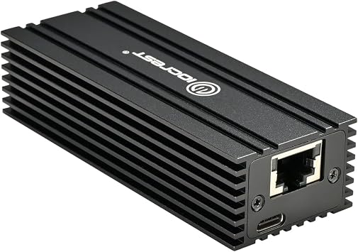 USB Type-C ThunderboltTM 3 to 10 Gigabit Network Adapter