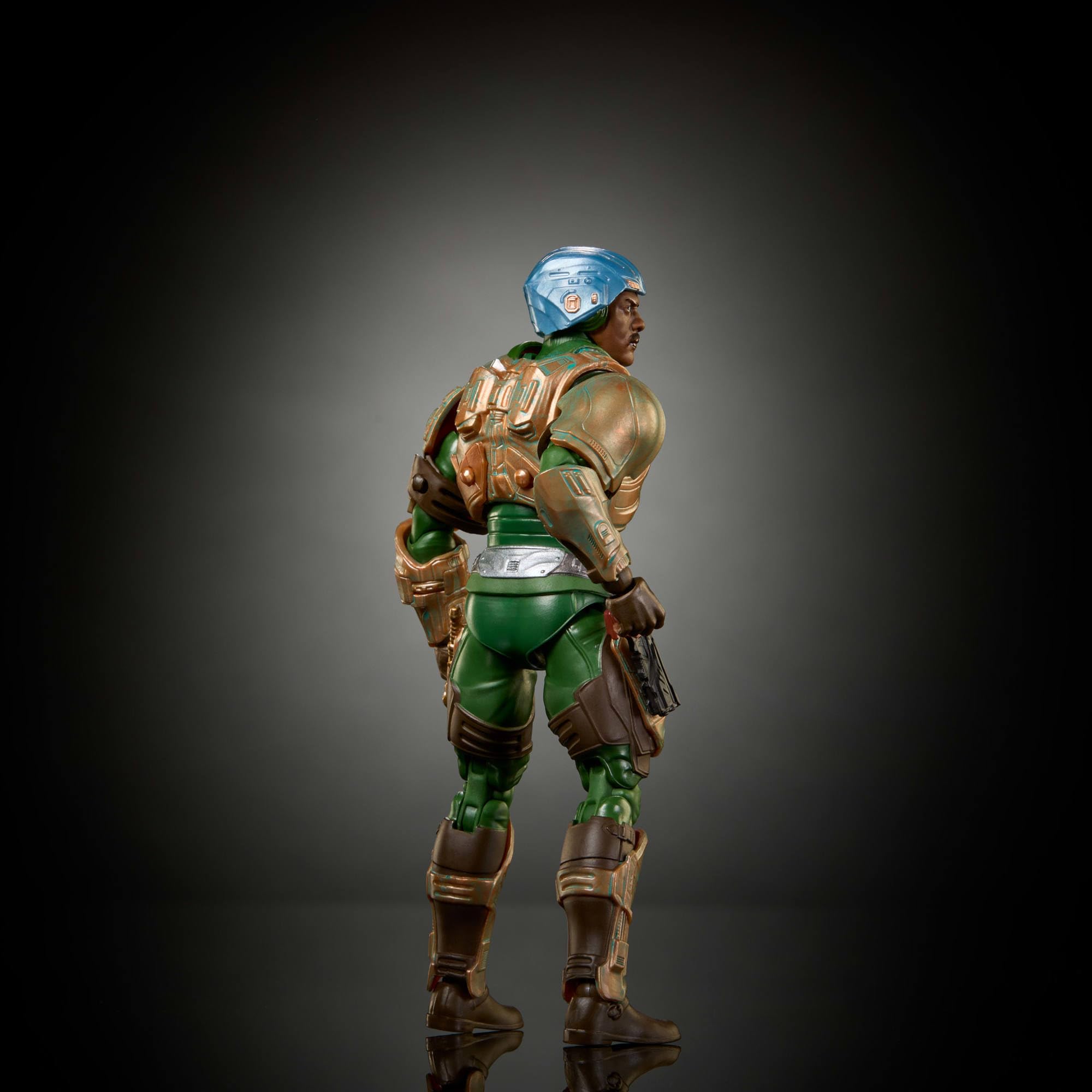 Masters of the Universe Chronicles Władcy Wszechświata Film 2026 Man At Arms Zbrojny Rycerz Wojownik Figurka kolekcjonerska w skali 1:12 i akcesorium Zabawka filmowa 6+, JKJ25