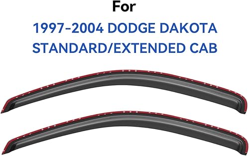 Miniatura 363 de Visores protectores de lluvia para ventana, deflectores de viento de canal exterior