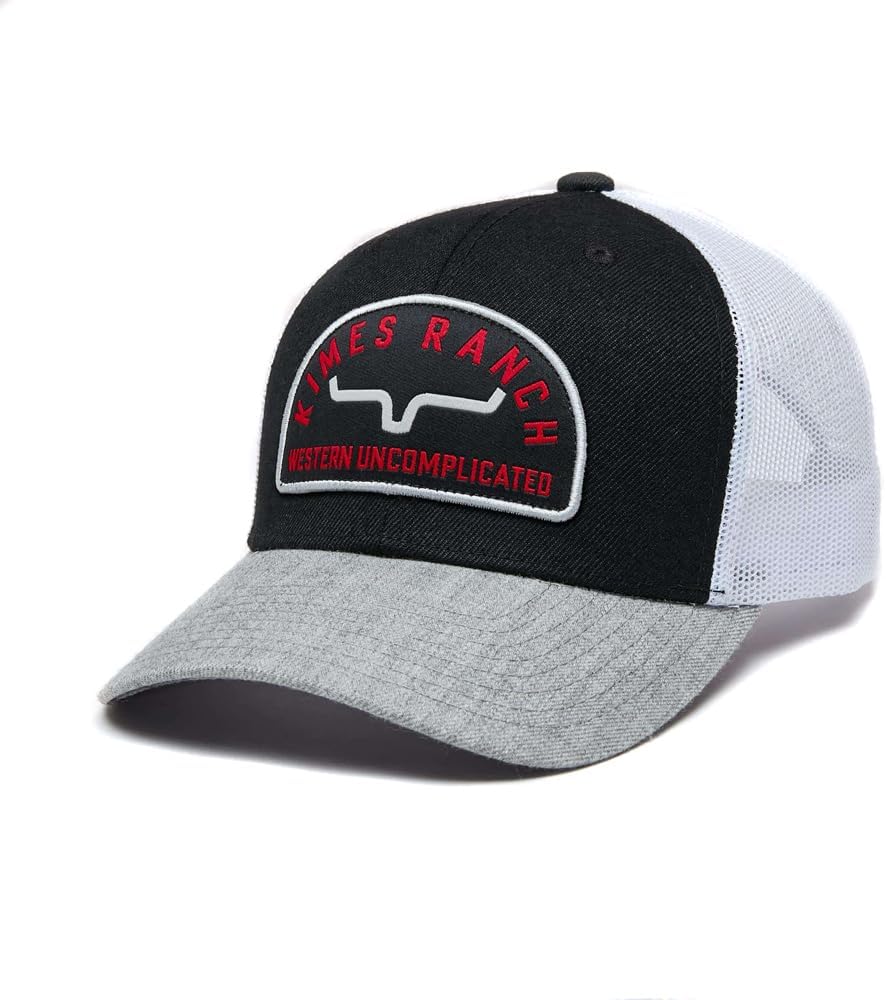 Kimes Ranch North Forty Trucker Hat – Mid Profile X Fit Curved Bill Snapback