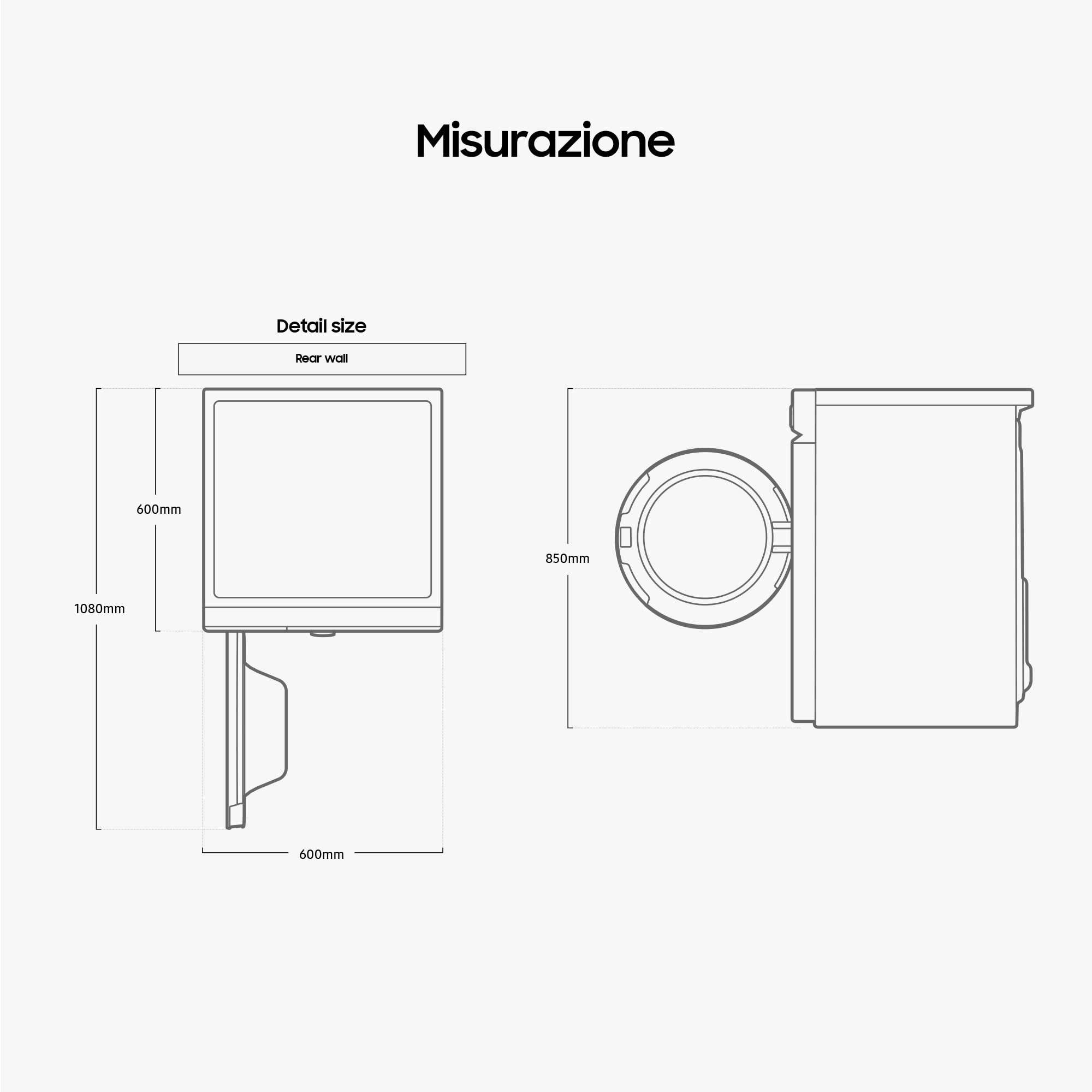 Secadora Samsung DV90BB7445GES3 Clase A+++ 9 kg