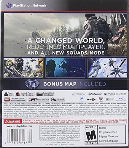 Activision 84677 Call Of Duty: Ghosts - Playstation 3 thumb #1