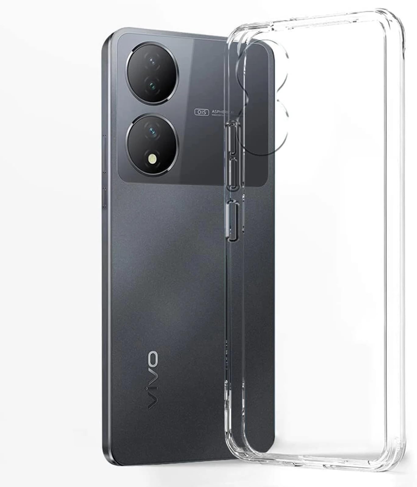 Silicone Back Cover Case, Scratch Resistant Protective Crystal Clear Transparent Shock Proof Bumper Back Cover Case for Realme Narzo 30 Pro 5G — Amazon image 9