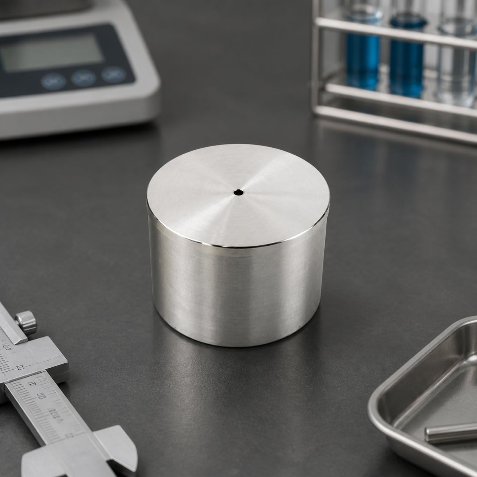 di Densità Facile da Pulire | Design Monoblocco senza Giunture, Picnometro per Liquidi, di Gravità Specifica, o, 50ML, Con Scatola In Alluminio