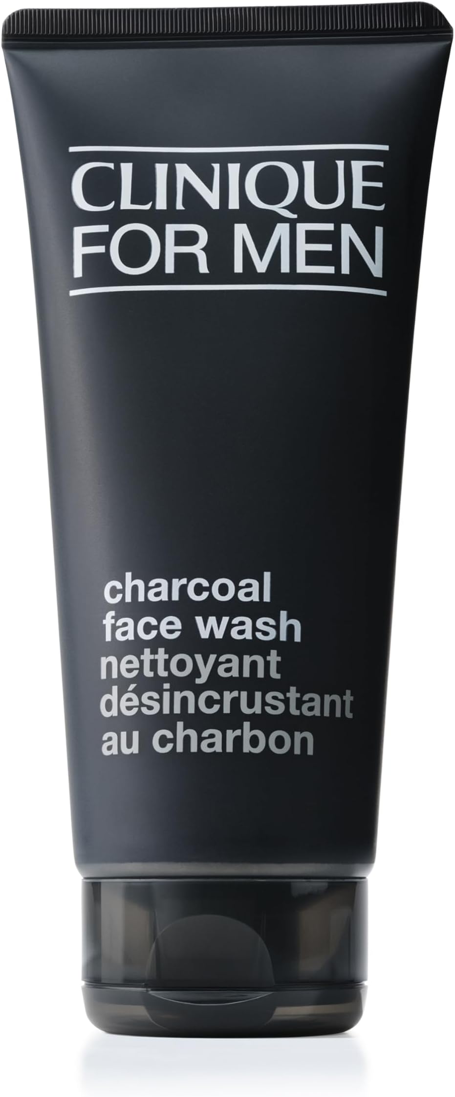 For Men Charcoal Face Wash With Glycerin | Detoxifying Gel Facial Cleanser | For All Skin Types | Unclogs Pores | Purifies + Refines, 6.7 Fl Oz