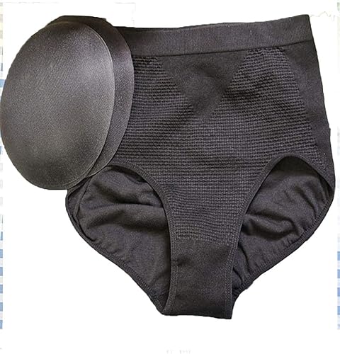 Miniatura 6 de Almohadillas para mujer ropa interior acolchada con levantamiento de glúteos cintura alta realzador de cadera faja moldeadora con control de abdomen