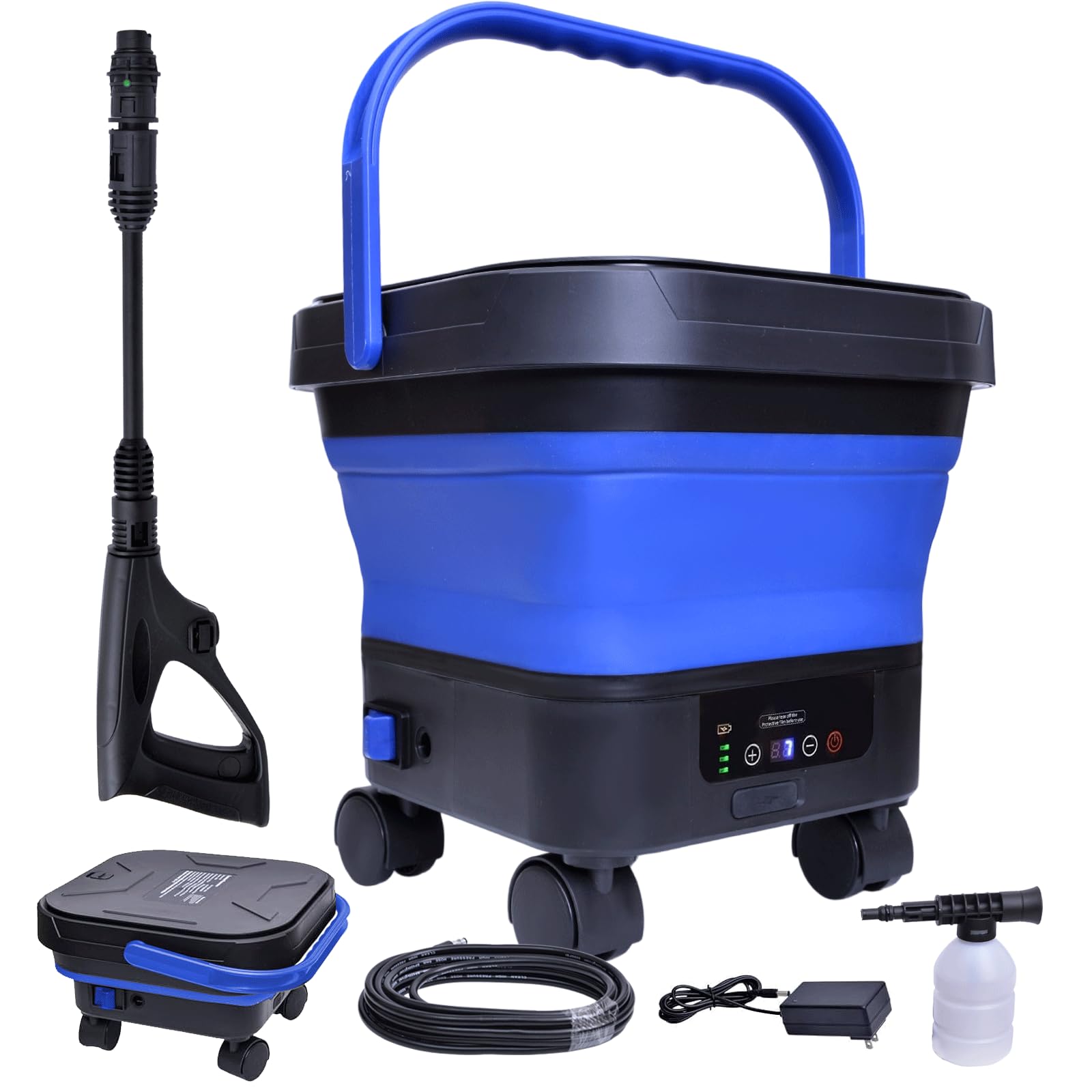 Elmfrui Portable Cordless Washer with Tank