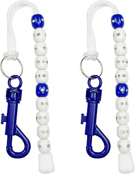 Golf Stroke Counter Beads, Golf Score Counter, Golf Ball Stroke Counter, Golf Beads to Count Strokes for Women