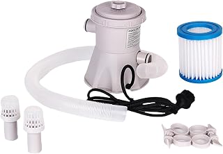 Bomba de Elétrico 300Gph Limpador de água para Pisci Do, Piscis de Estofamento, Tipo Americano