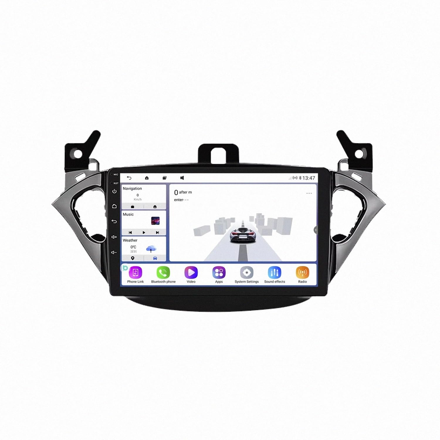 Pantalla Carplay Coche para Mitsubishi Attrage: Viaja Conectado con Manos Libres Bluetooth 8