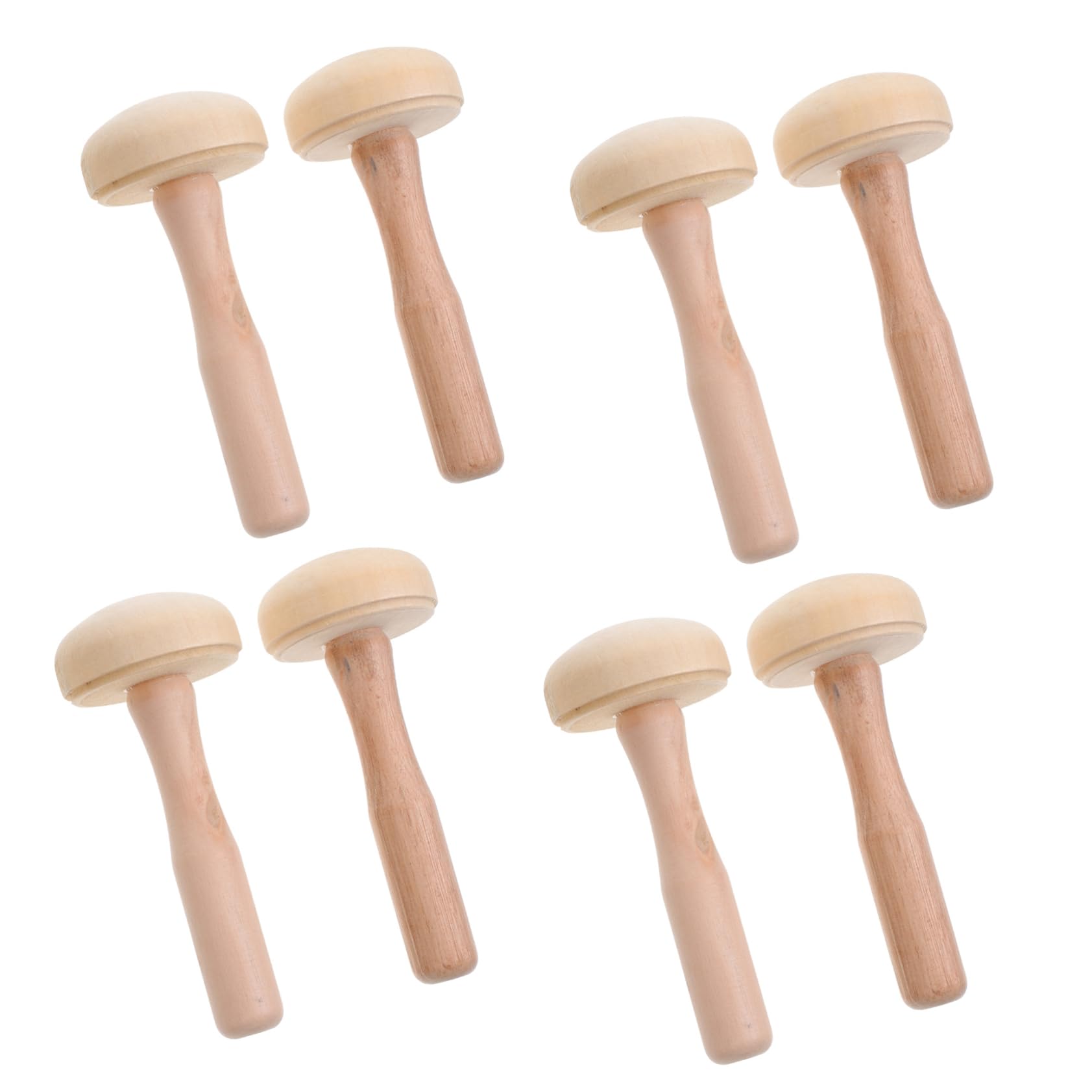 HOMSFOU 10Pcs Knitting Tools Multi Function Darning Mushrooms for Repairing Socks Sweaters Scarves Convenient for Beginners Professionals Knitting Enthusiasts
