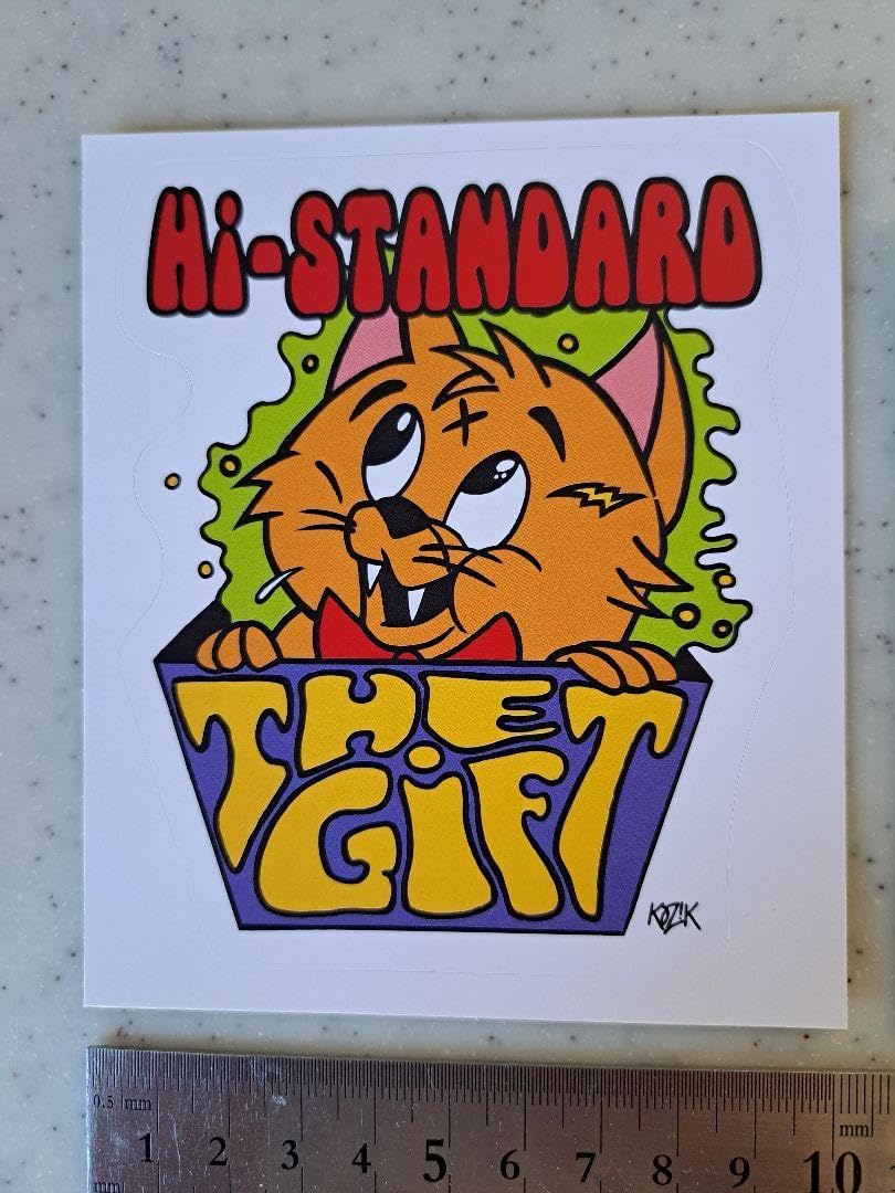 Amazon.co.jp: HI-STANDARD THE GIFT 限定 ステッカー2枚 ハイスタ 