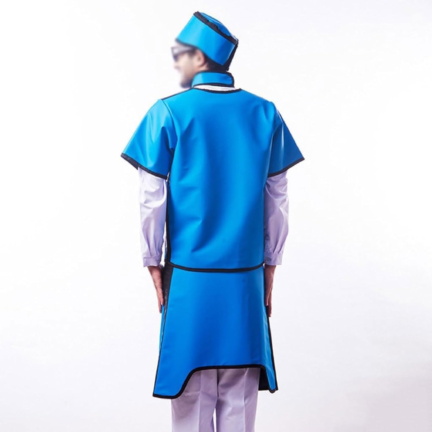 Delantal contra la radiación Impermeable, Delantal de Plomo de 0,35 Mmpb/0,5 Mmpb, Delantal de Rayos X de Cuerpo Completo, Traje de Ropa, Traje de protección contra la radiación, Unisex