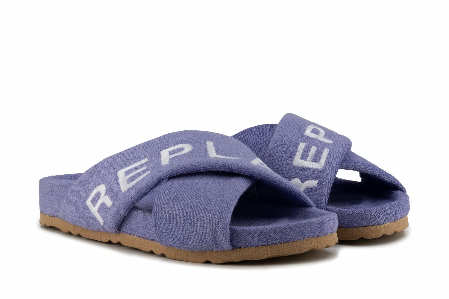 Replay Women's Gaby Cross Slipper, 032 Lilac, 4.5 UK
