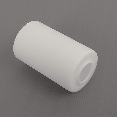 Miniatura 6 de Eumyviv Reemplazo de pantalla de lámpara de vidrio esmerilado blanco ópalo con apertura de 1-58 pulgadas para lámpara colgante de iluminación A00042