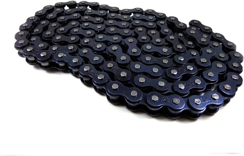 520 Chain 120 Links with Connecting Master Link for 150cc 250cc 300cc 350cc 400cc Motorcycle Dirt Bike ATV Quad Go Kart 4 wheeler Honda Yamaha Kawasaki Suzuki NST