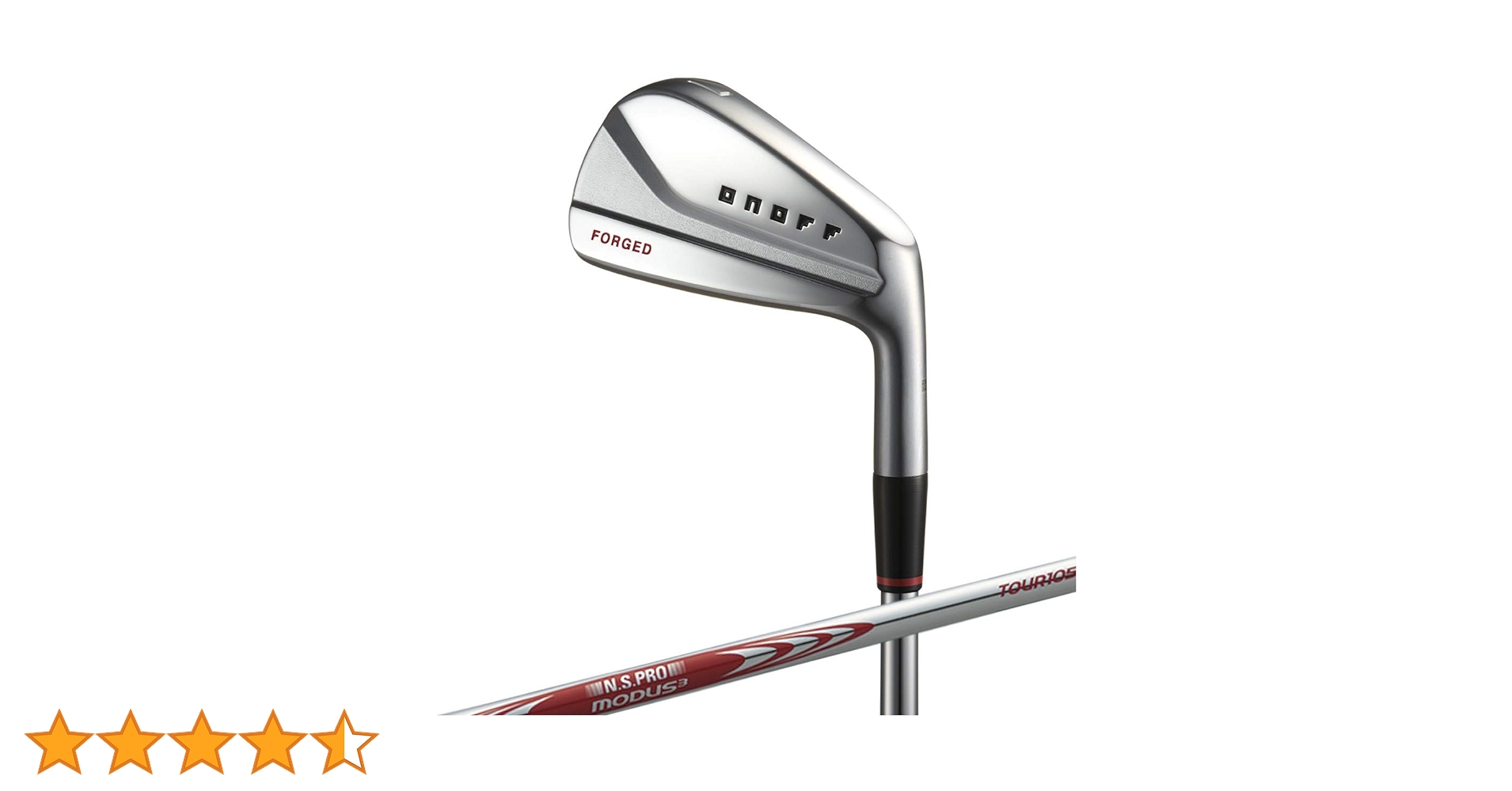 ONOFF KURO IRON 2019 4〜P 7本セット モーダス105R オノフ クロ フォージド アイアンセット 6-PW 5本セット N.S.PRO
