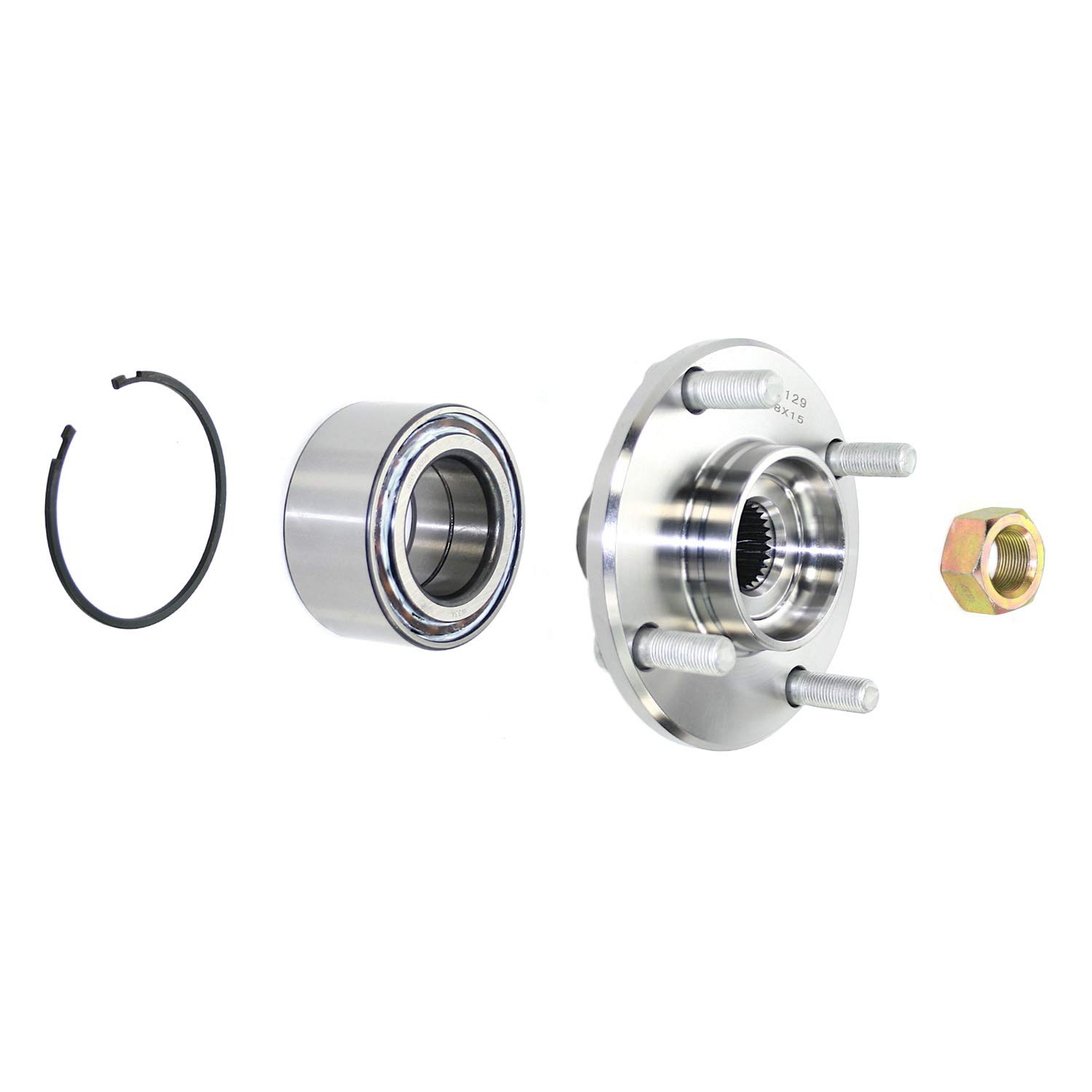 Amazon.com: DuraGo 29596125 Front Wheel Hub Kit : Automotive