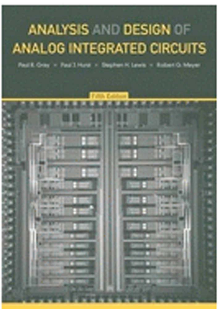 洋書 Analysis and Design of Analog Int. Circ. 61GG5YMfVhL.jpg