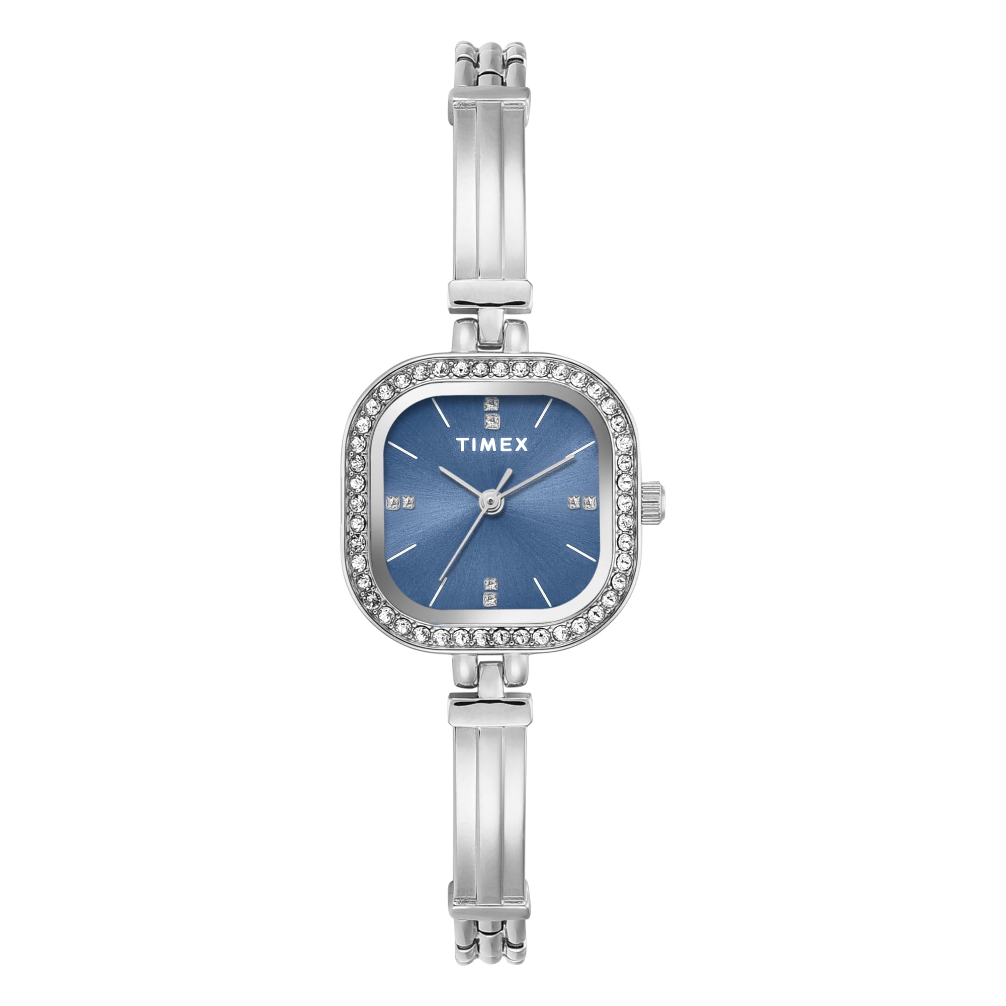 Blue Square Dial Analog Women's Watch - TWEL22902-image-22